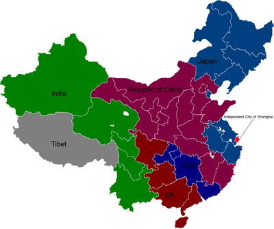 China Partition Map