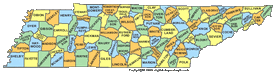Tennessee-county-map
