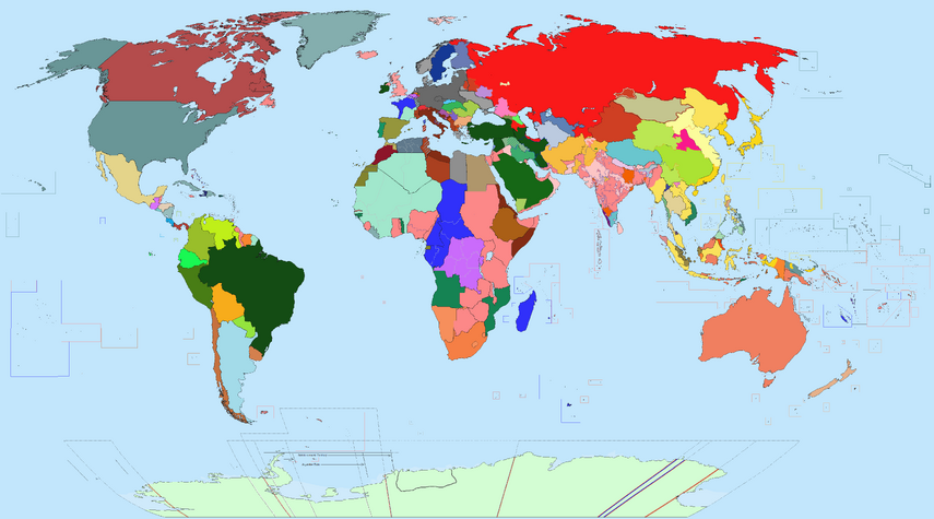 Ravaged world- the Hitlerian hell (map game)