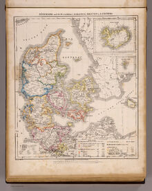 Mapa de Dinamarca