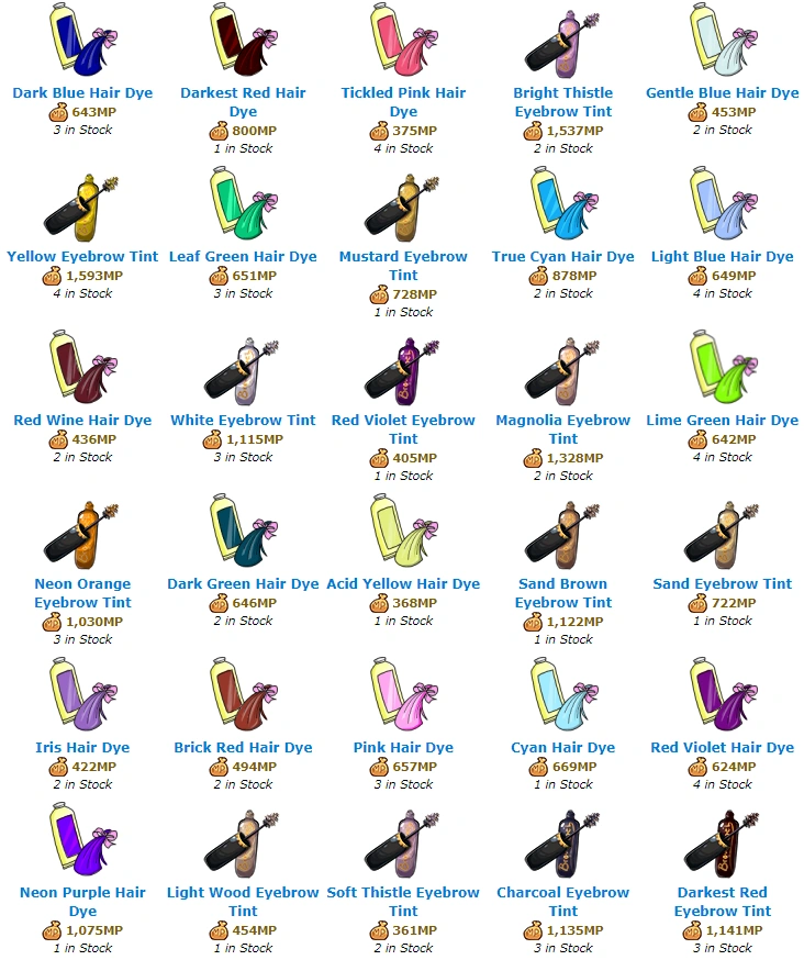 Hair Dye Shop Marapedia FANDOM powered by Wikia