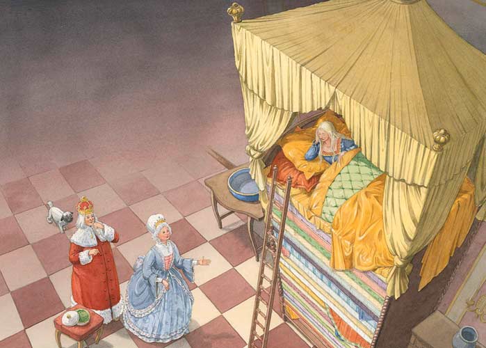 Die Prinzessin auf der Erbse MärchenGeschichten Wiki