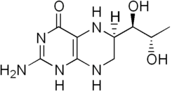 Tetrahydrobiopterin structure