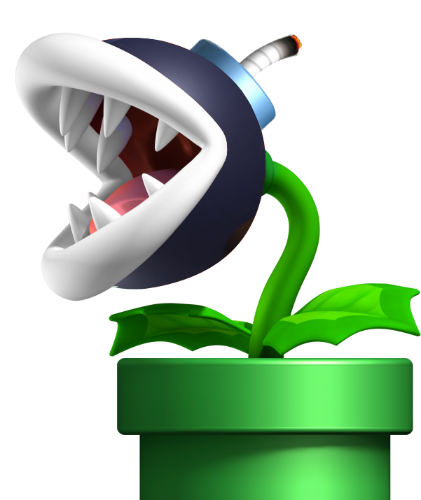 Imagen Planta Piraña Explosivapng Mario Fanon Wiki Fandom 