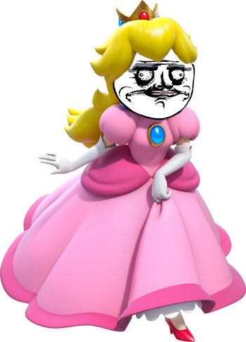 Luigi travestido . .