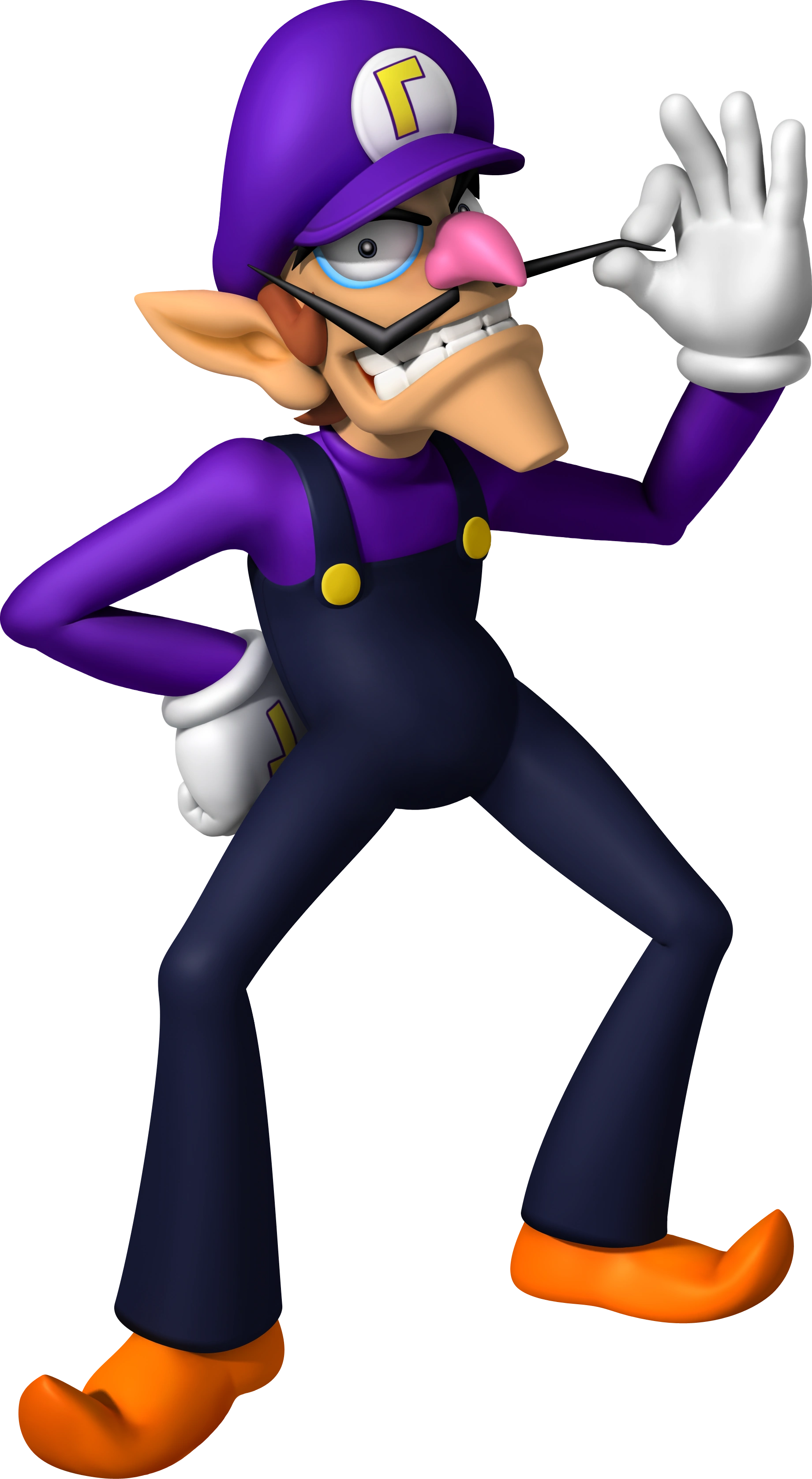 Resultado de imagen de waluigi bros png