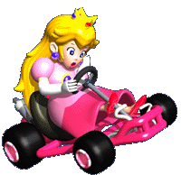 MK64 Princess Peach