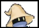 Black mage head