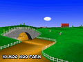 MKDS Screenshot N64 Kuhmuh-Farm