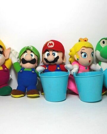 mario plush set