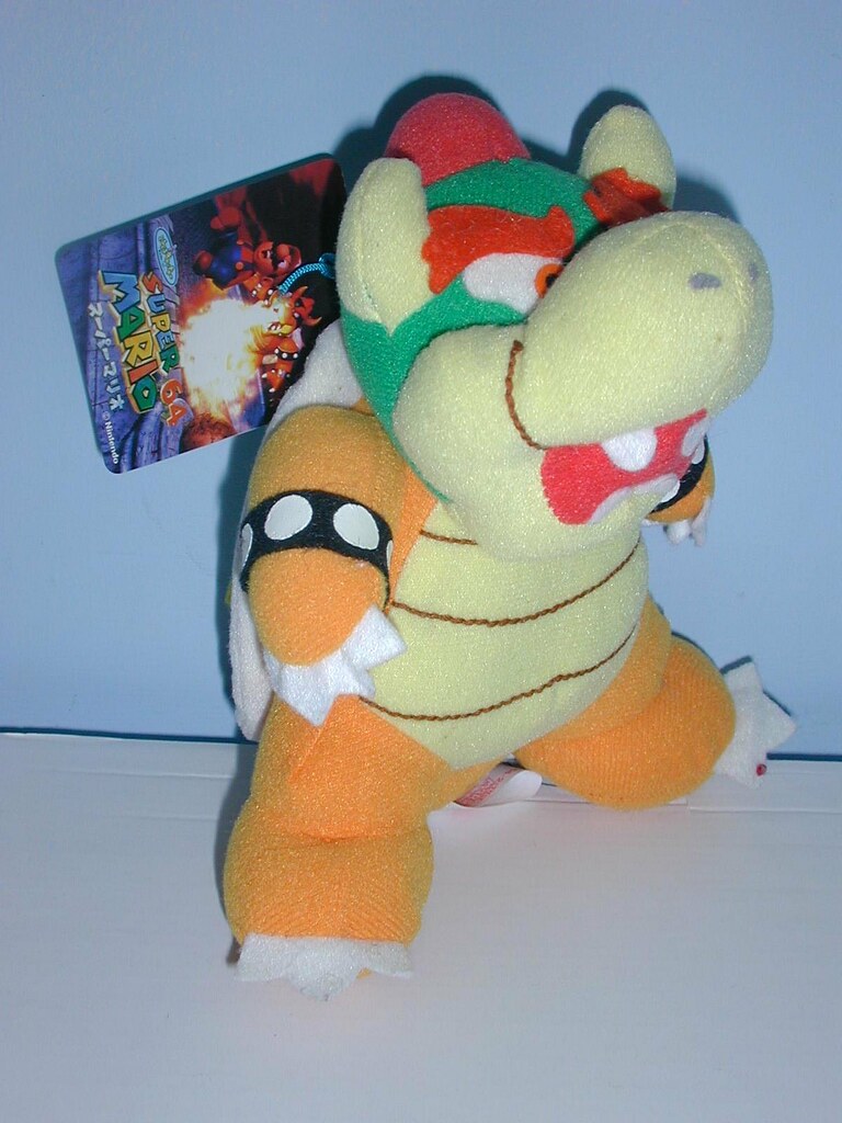 mario 64 bowser plush