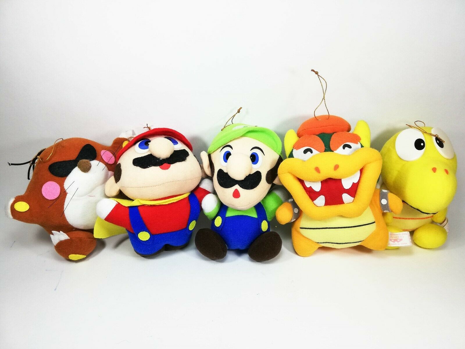 super mario plush set