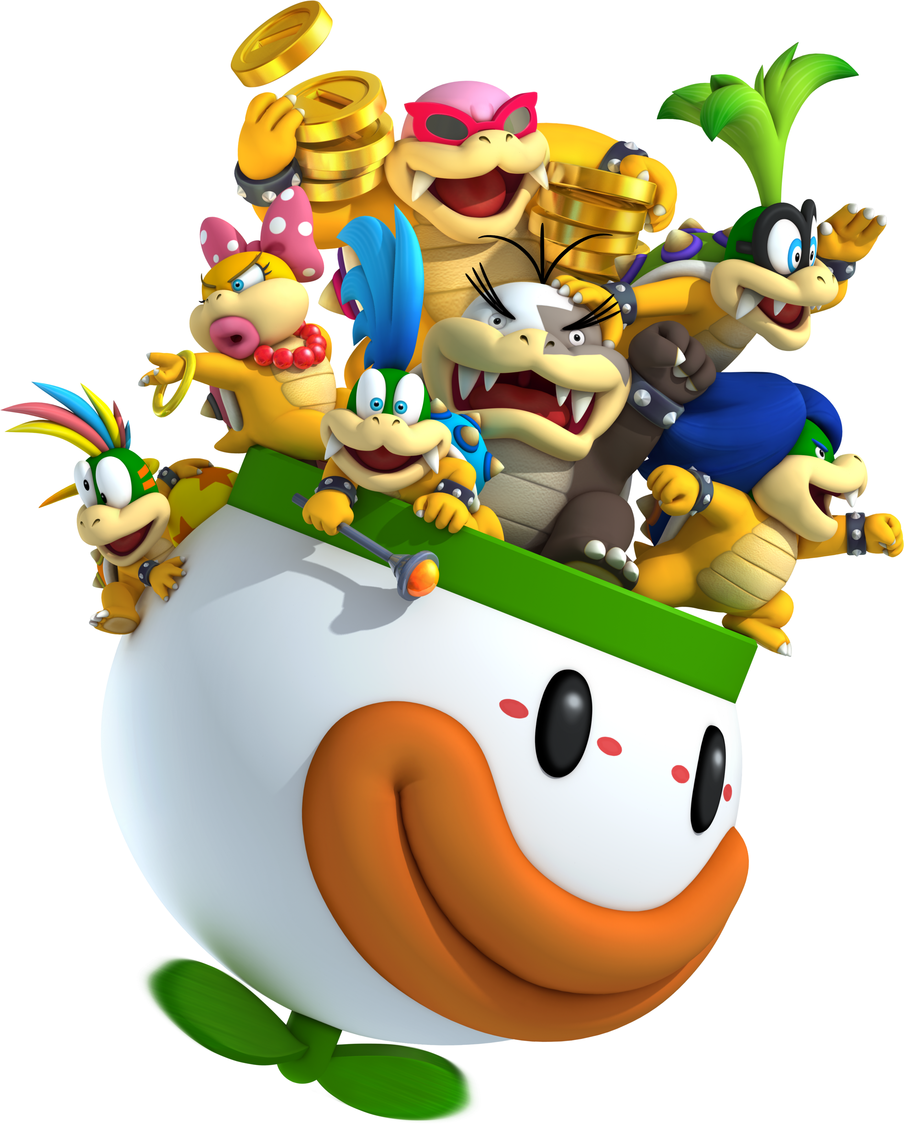 NSMB2 Artwork Koopalinge
