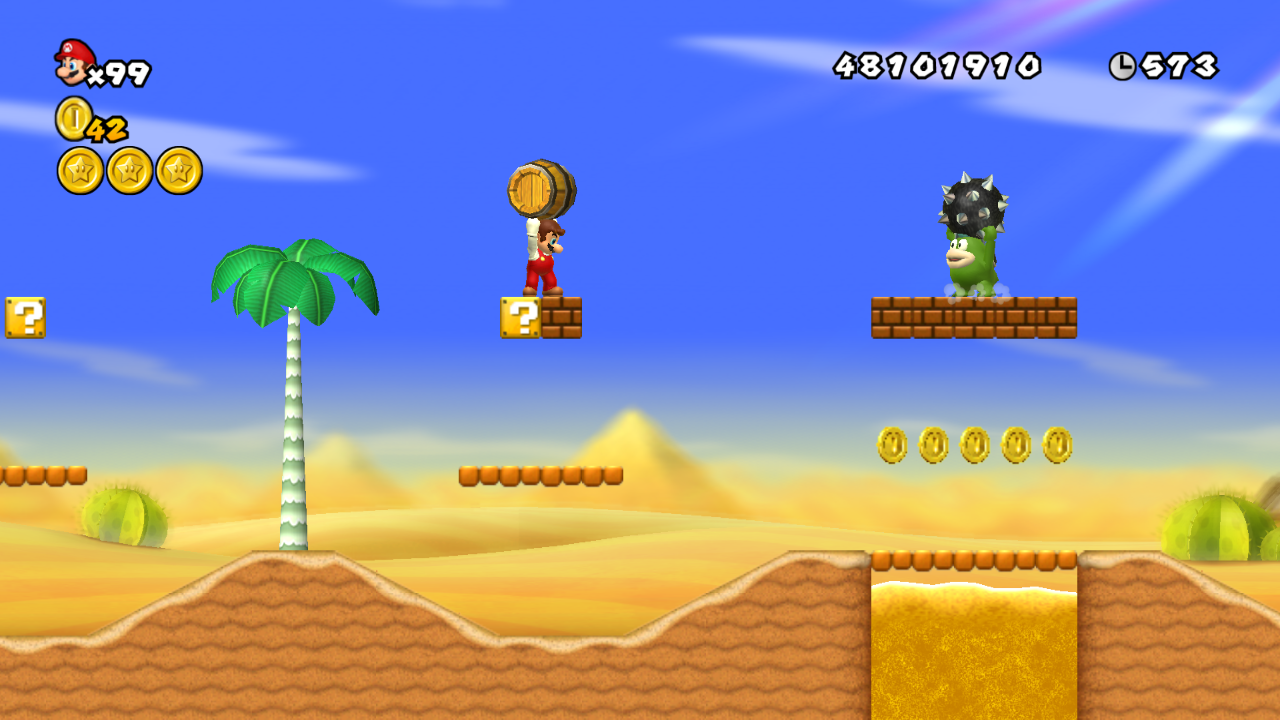 super mario bros wii world 2 cannon