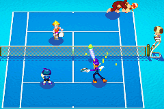 Mario Power Tennis partido