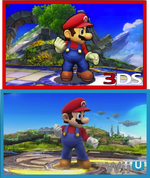 Vergleich Mario SSB4