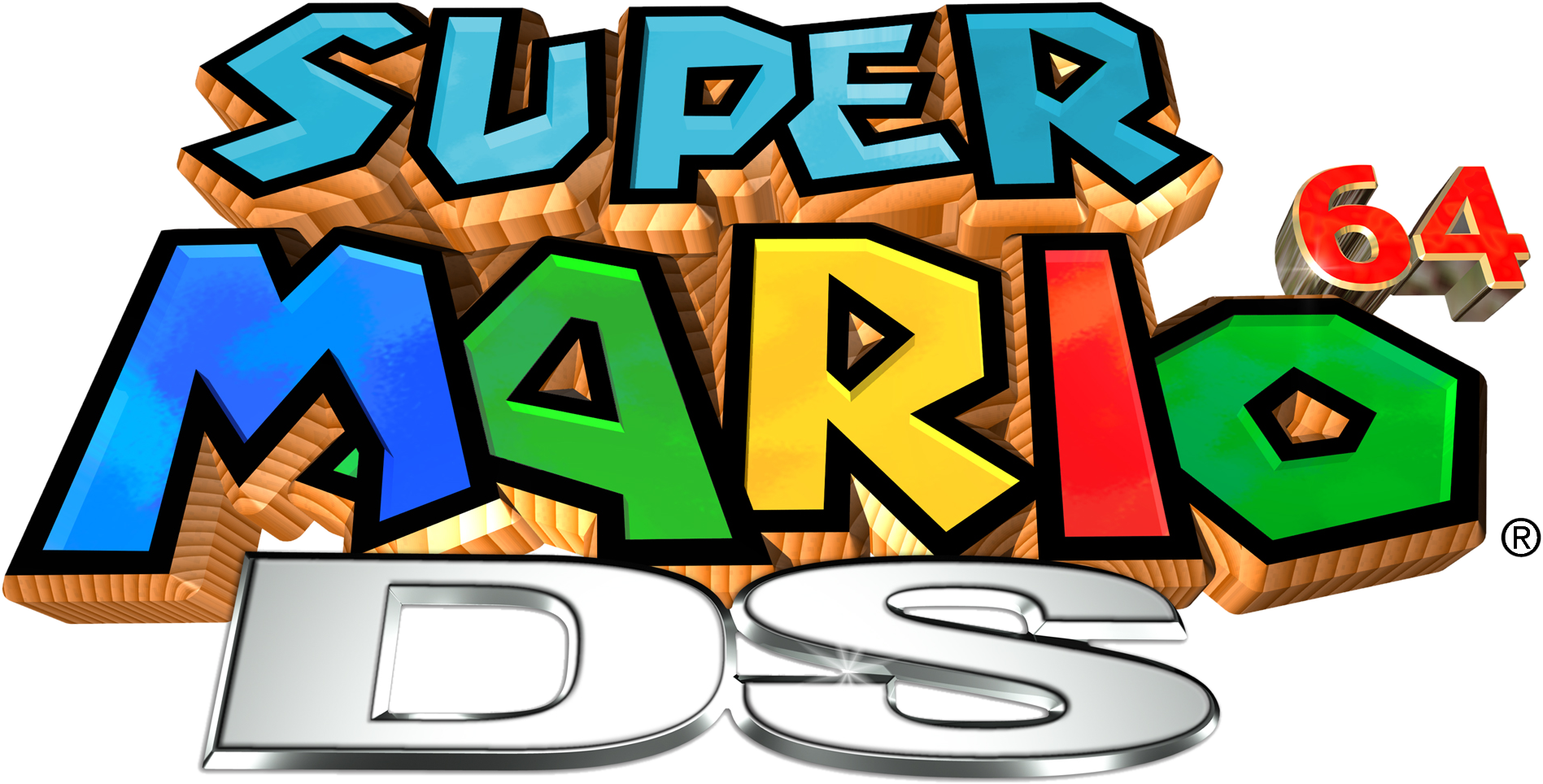 Image - Logo - Super Mario 64 DS.png | MarioWiki | FANDOM powered by Wikia