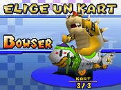 Bowser kart