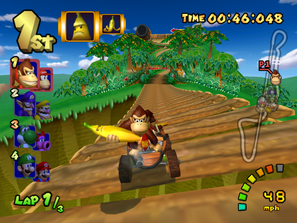 Image result for mario kart double dash screenshot