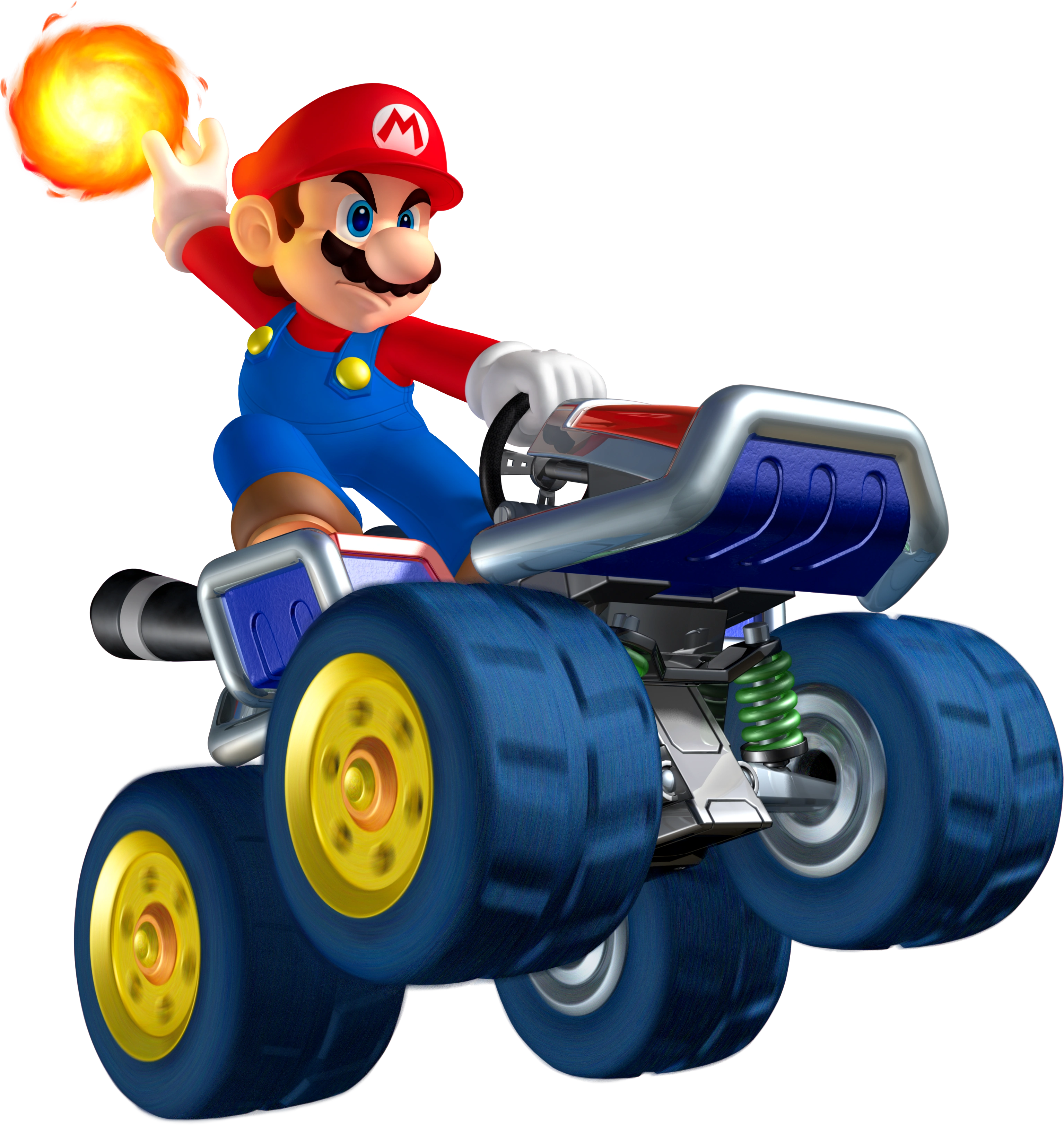 Mario Kart 7 MarioWiki Mario7Fireball