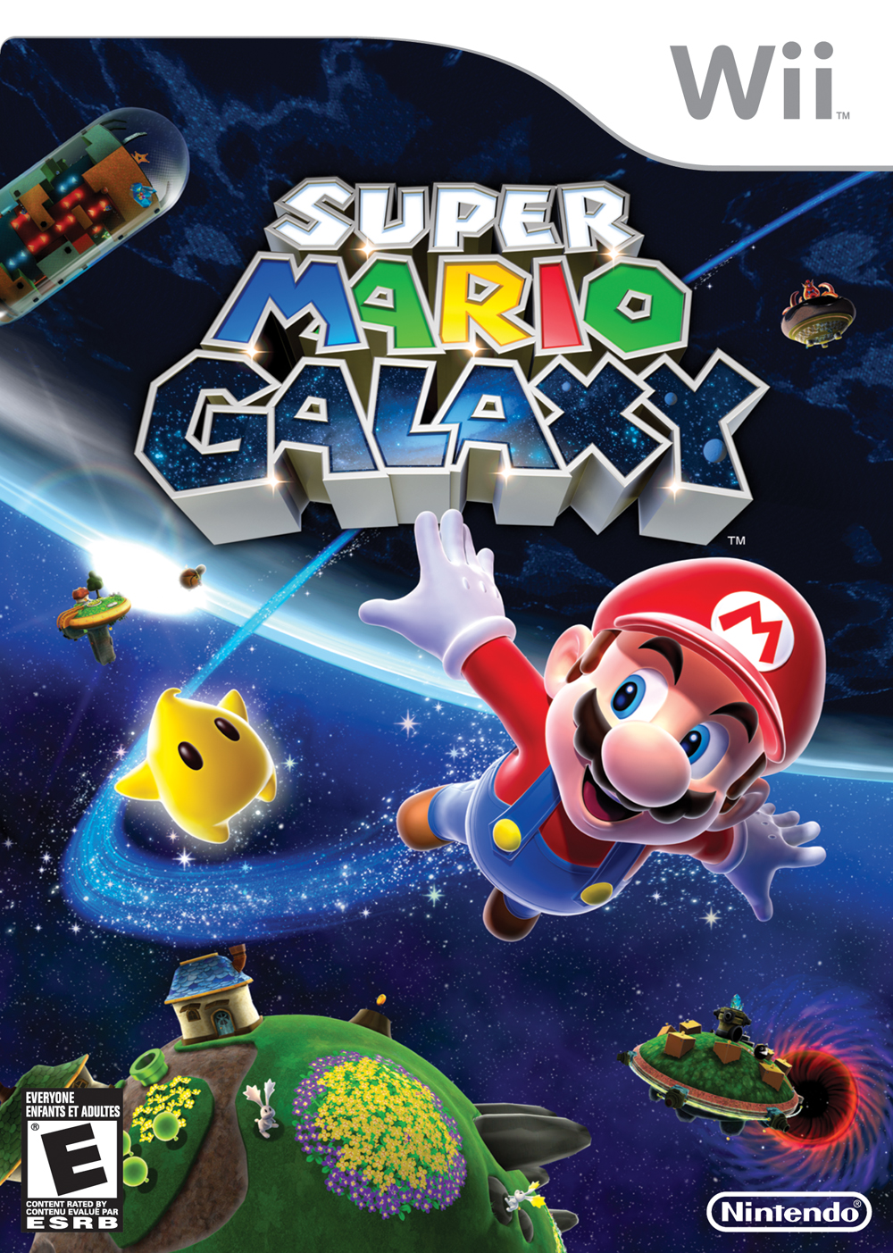 Image result for super mario galaxy box art