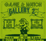 Écran-Titre Game & Watch Gallery 2