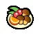 Champis con frutas