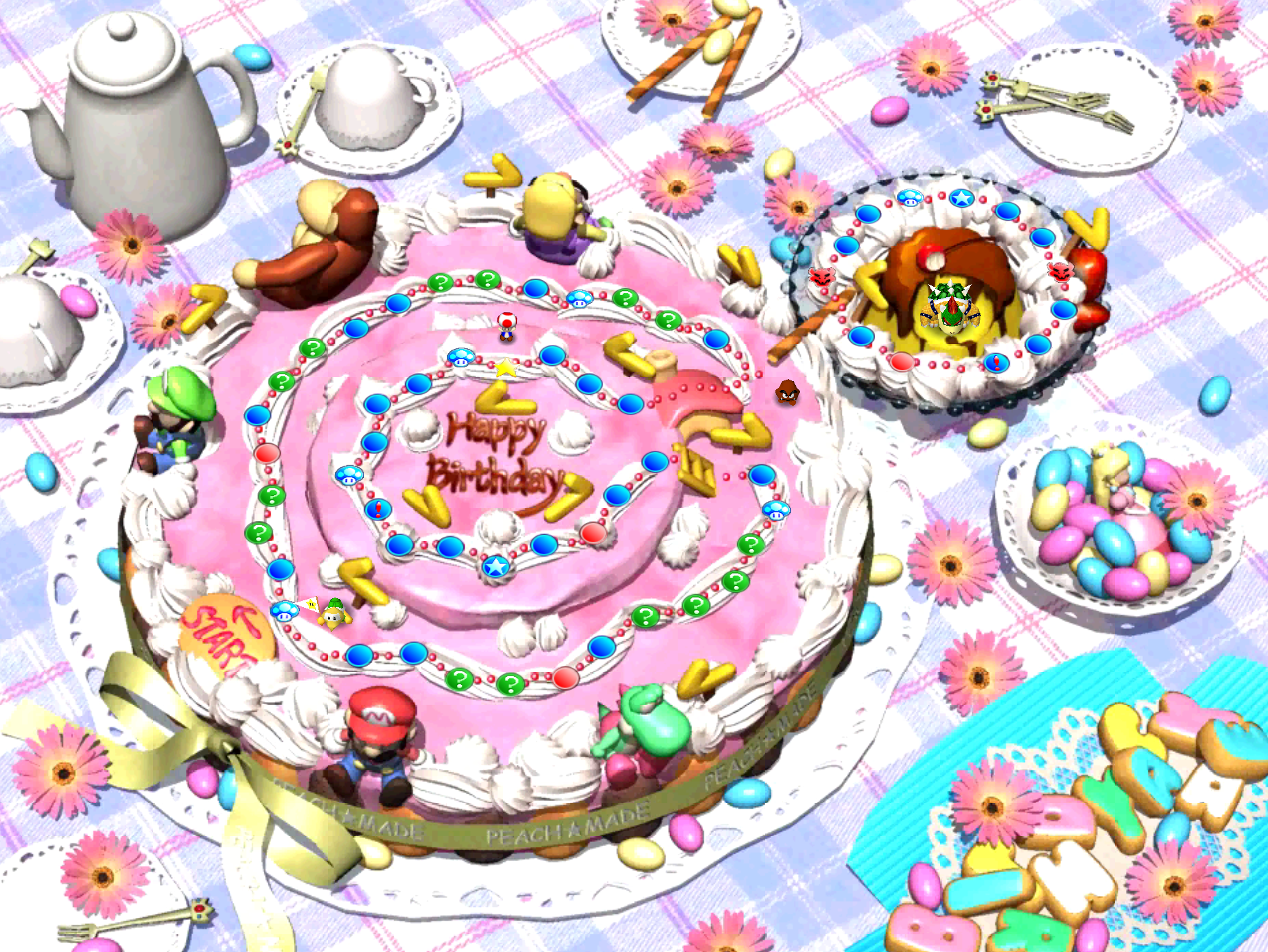 Peachs Geburtstagstorte Mariowiki Fandom