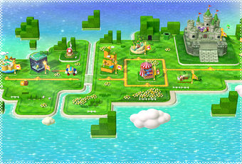 Mundo 1 Super Mario 3d World Super Mario Wiki Fandom