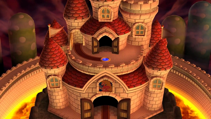 Château de Peach (New Super Mario Bros. U) | Wiki Mario | FANDOM ...