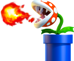 Fire Piranha Plant