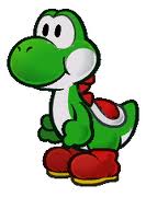 Yoshi aus Paper Mario