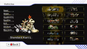 MKW Screenshot Knochen-Bowsers Fahrzeuge