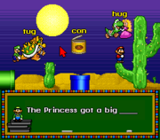 Exemple de Gameplay pour Mario's Early Years Fun wit Letters
