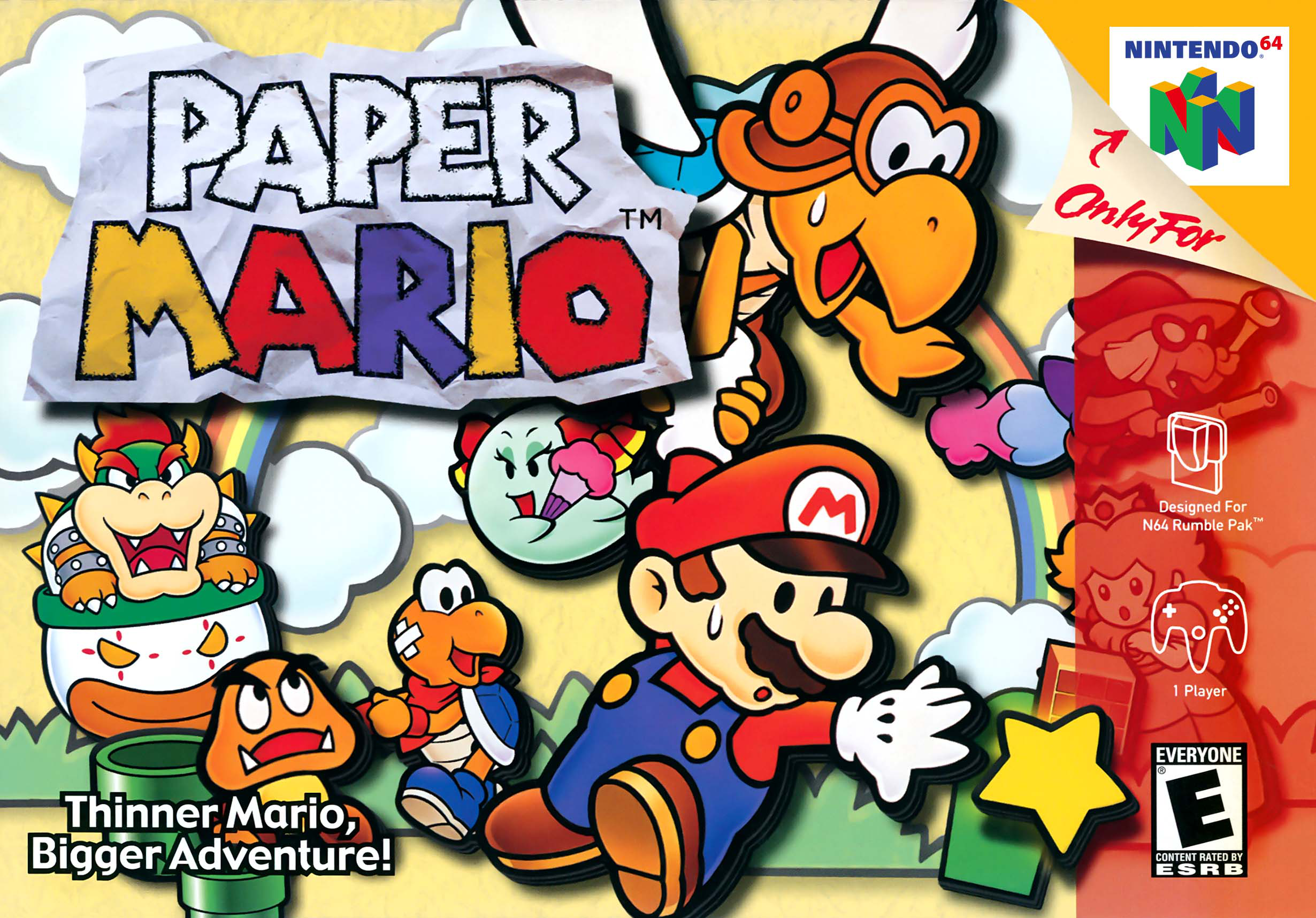 paper mario mariowiki fandom powered by wikia paper mario flower fields three trees