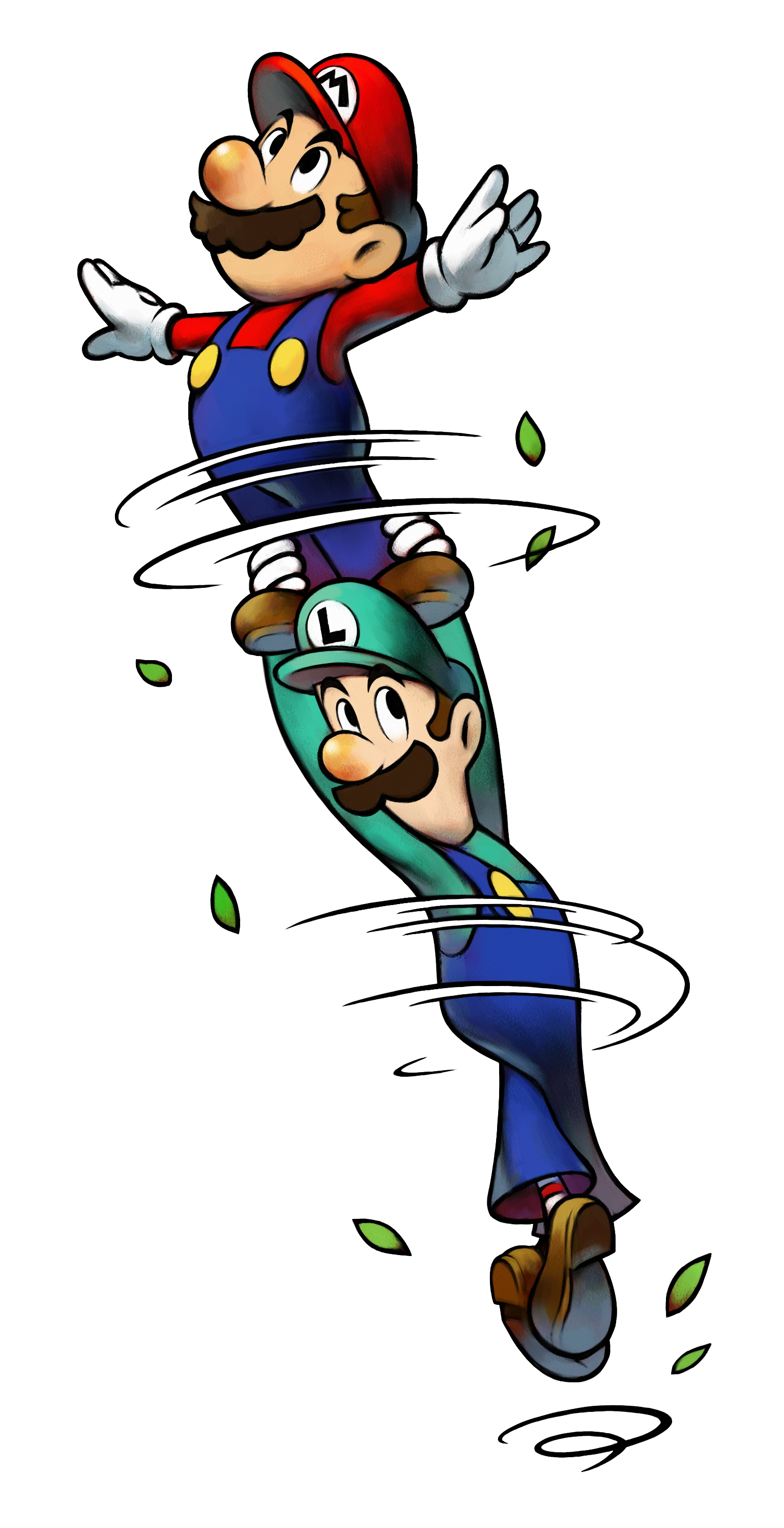 Image - Mario & Luigi Spin Jump.jpg | MarioWiki | FANDOM powered by Wikia