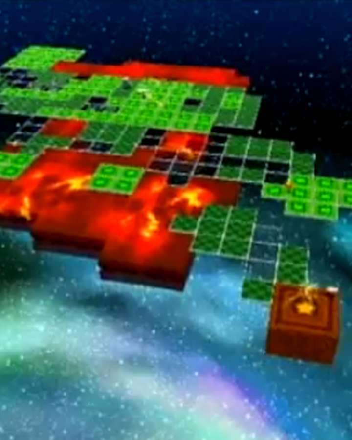 Bowsers Lava Lair Green Stars
