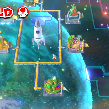 World Mushroom Super Mario 3d World Mariowiki Fandom