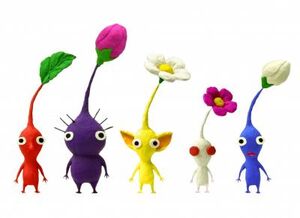 Original Pikmin with second generation
