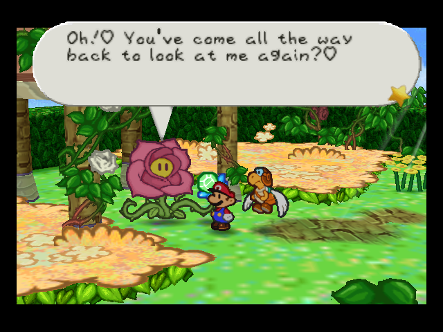 rosie mariowiki fandom powered by wikia flower fields paper mario