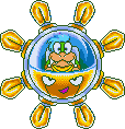 Larry koopa en yoshi safari