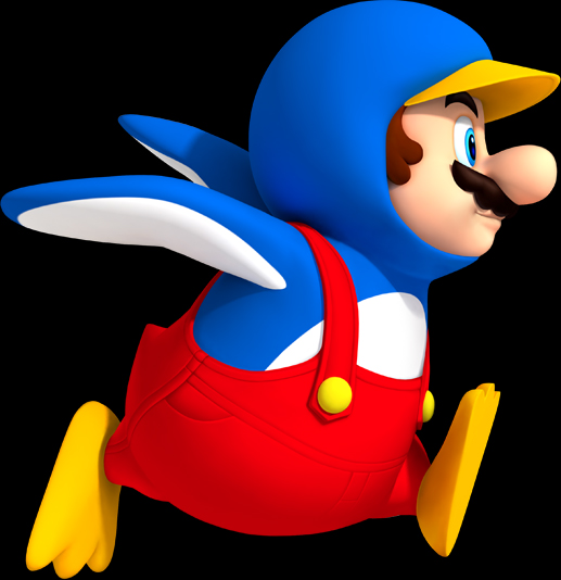 Image - Penguin-suit-new-super-mario-bros-wii-artwork.jpg | MarioWiki ...