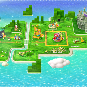 World 1 Super Mario 3d World Mariowiki Fandom