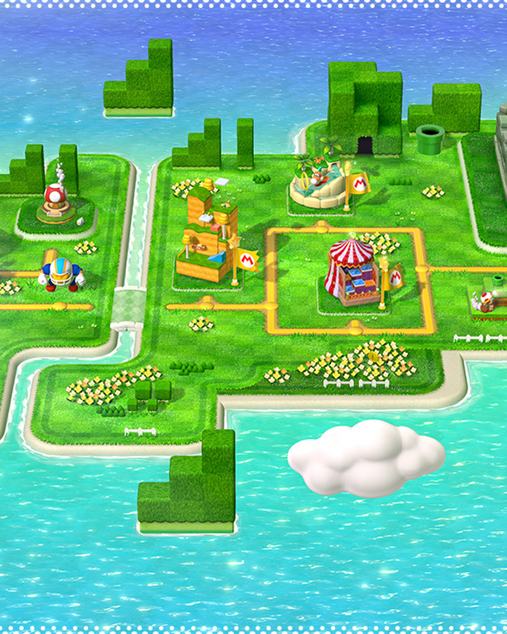 World 1 Super Mario 3d World Mariowiki Fandom