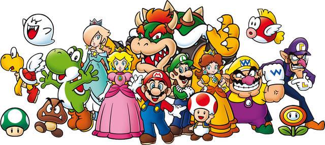 all super mario characters