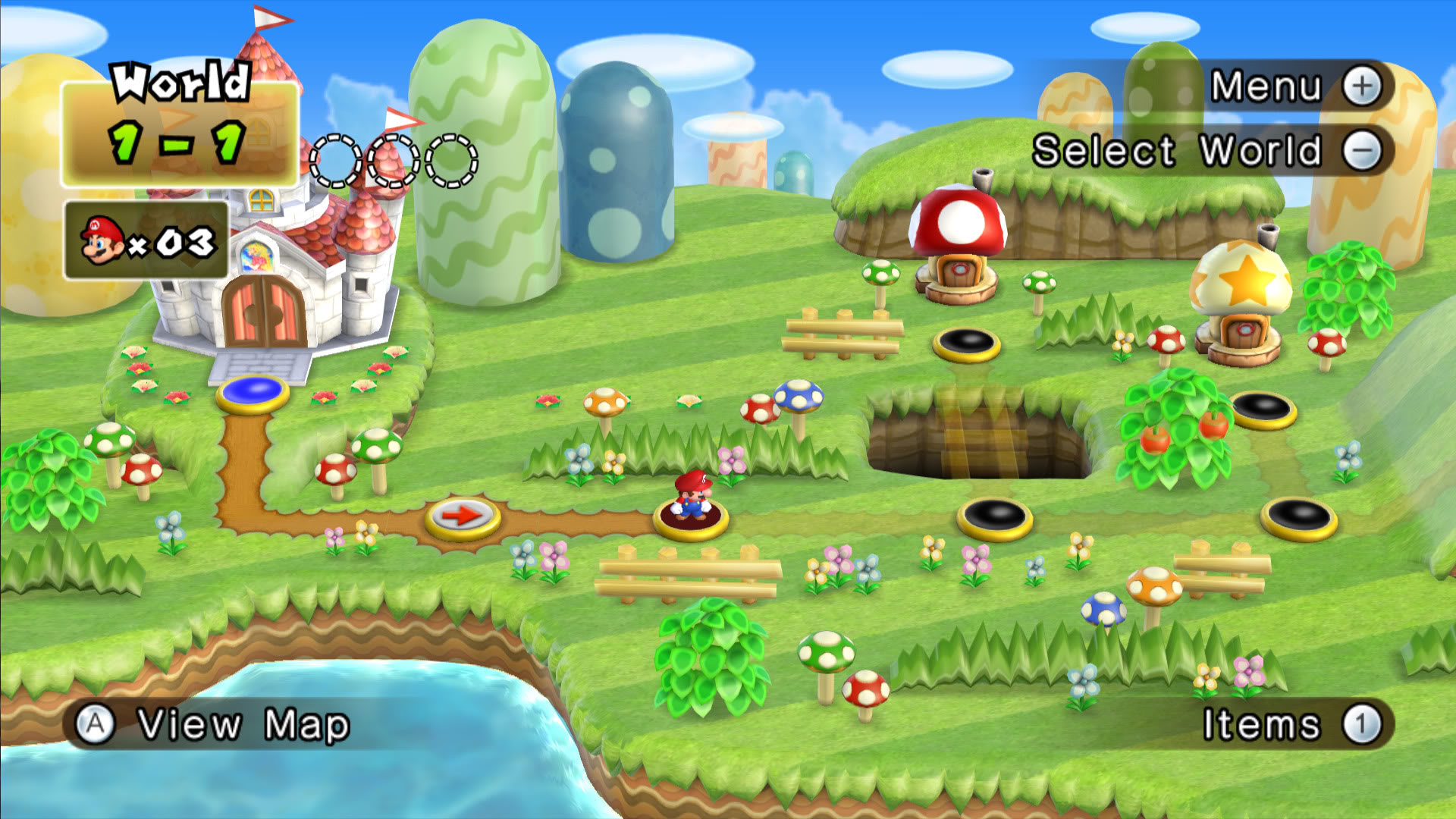 World 1 New Super Mario Bros Wii Mariowiki Fandom