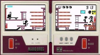 Mario Bros Game Watch Mariowiki Fandom