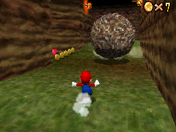 SM64DS Hazy Maze Cave Star 6