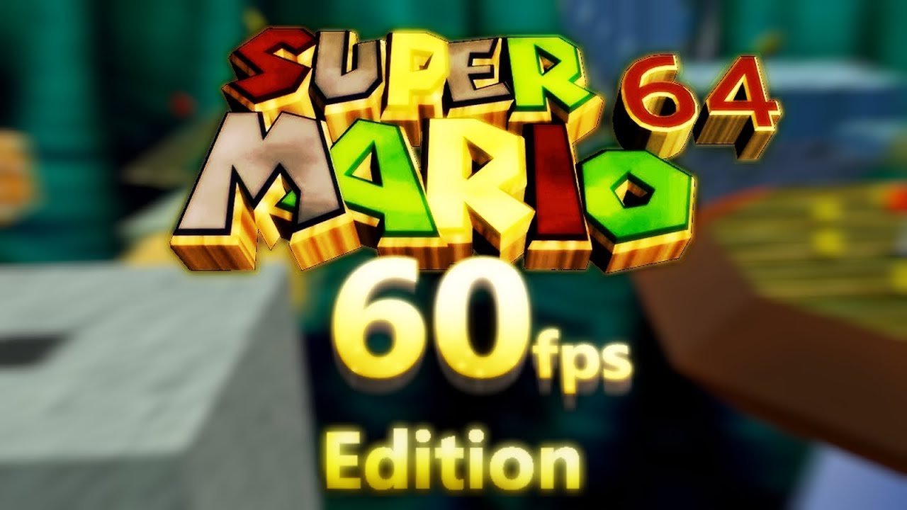 Super Mario 64 In 60 Fps Widescreen 4k Resolution Super Mario 64 Hacks Wiki Fandom