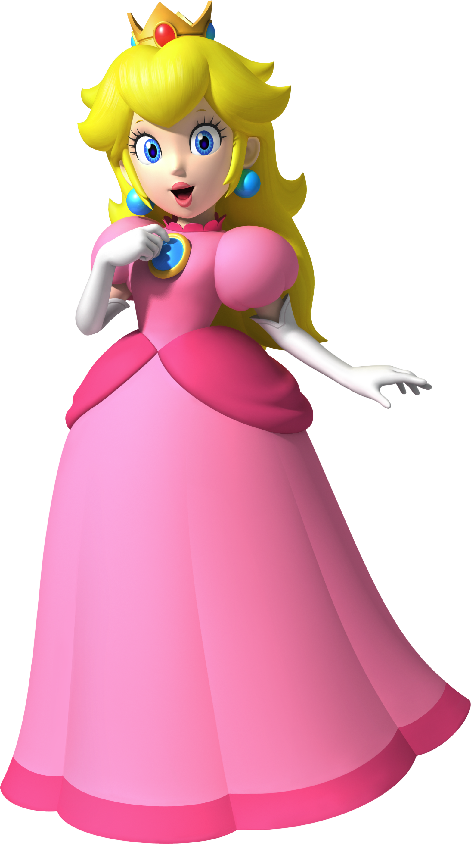 2pcs/lot Mario Princess Toadstool Peach Figures Toys PVC 